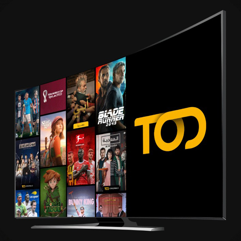 اشتراك تود TOD فل اتش دي شهر